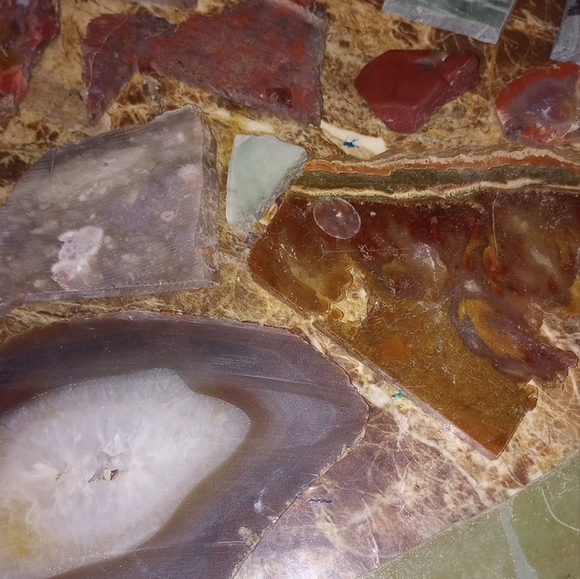 Mineral cut semi-precious gem rocks - Picture 4 of 11
